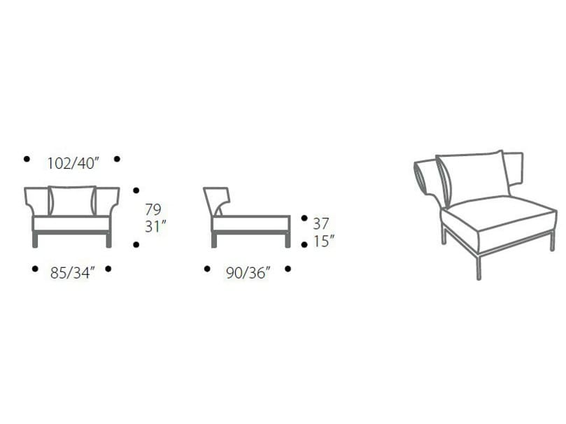 Кресло ERBA ITALIA ABBRACCIO ARCH-00118039 - Вид №9