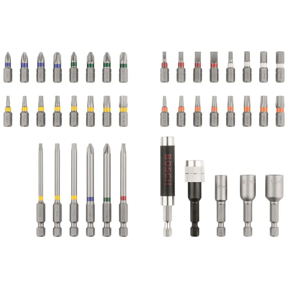 Набор бит и головок Bosch 2607017164, 43 шт BOSCH PROFESSIONAL STLM-2056650 - Вид №1