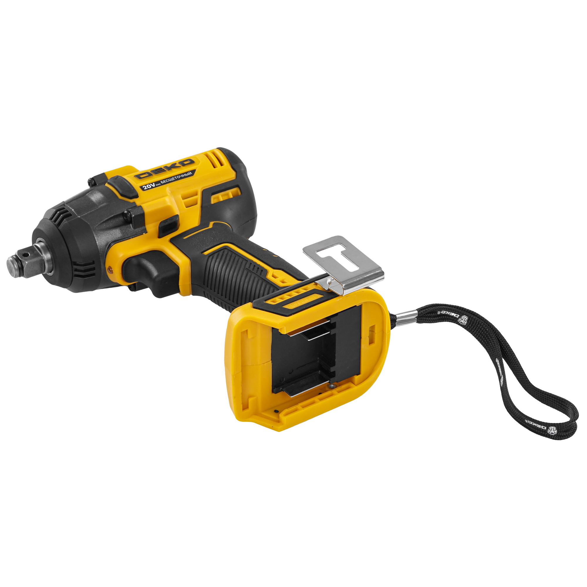 Гайковерт DEKO DKIS20 UNV 20V  , Без ЗУ, Без АКБ 9136213 STDN-0109956 - Вид №4