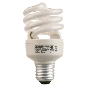 Лампа энергосберегающая Osram спираль E27 18 Вт свет холодный белый