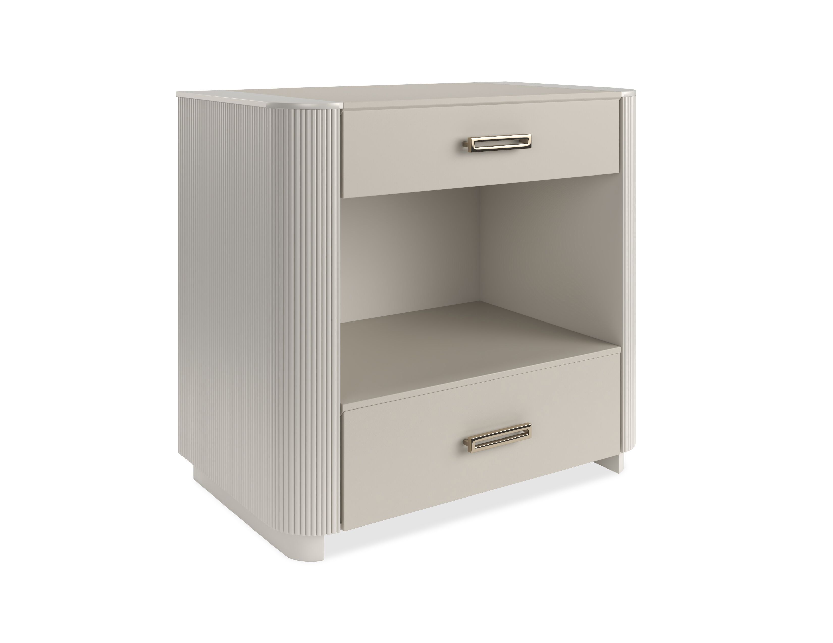 Деревянная прямоугольная тумбочка с ящиками Caracole LOVE-LY! ARCH-00023255 - Вид №12