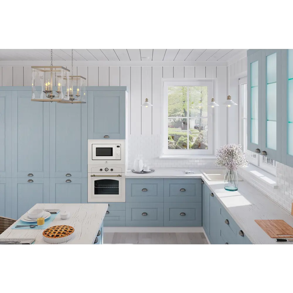 Фасад кухонный Томари Delinia ID голубой МДФ 59.7x12.5 см 82010996 STLM-0017374 - Вид №10