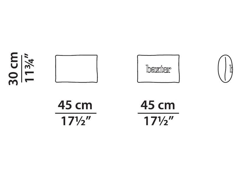 Кожаная подушка для дивана Baxter BELLE DE JOUR ARCH-00067353 - Вид №8