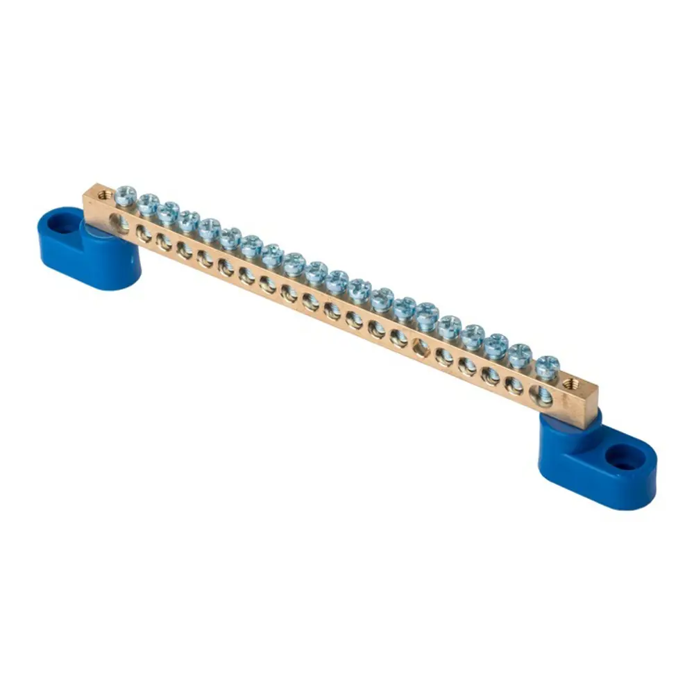 Шина нулевая EKF 20 отверстий 6x9 мм STLM-2058555