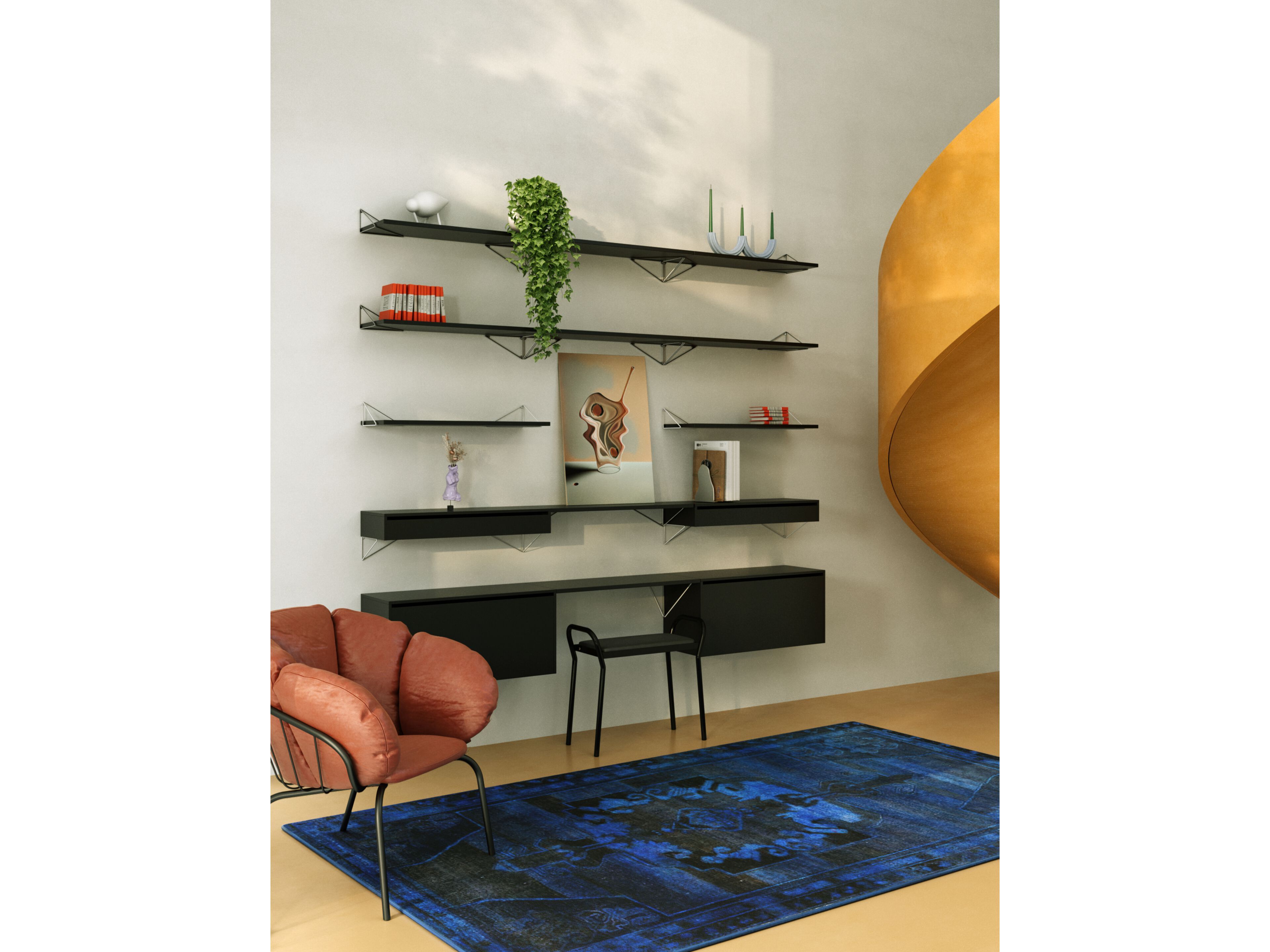 Горизонтальная стена MDF Maze PYTHAGORAS ARCH-00139954 - Вид №1