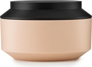 251529 Geo Jar w. Крышка Ø15 Nude / Black Normann Copenhagen