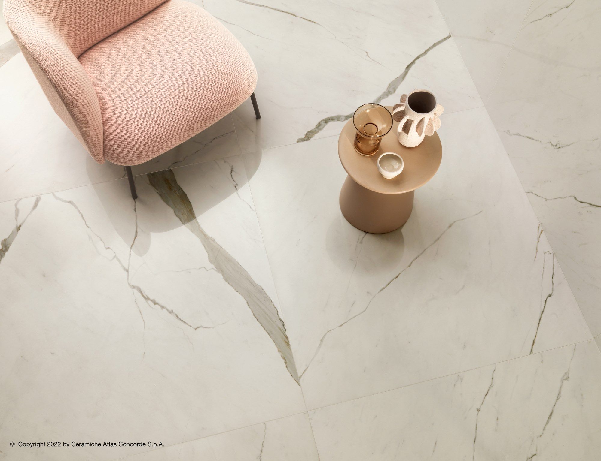 Пол / керамогранит с мраморным эффектом Atlas Concorde Marvel X ARCH-00046057 - Вид №33