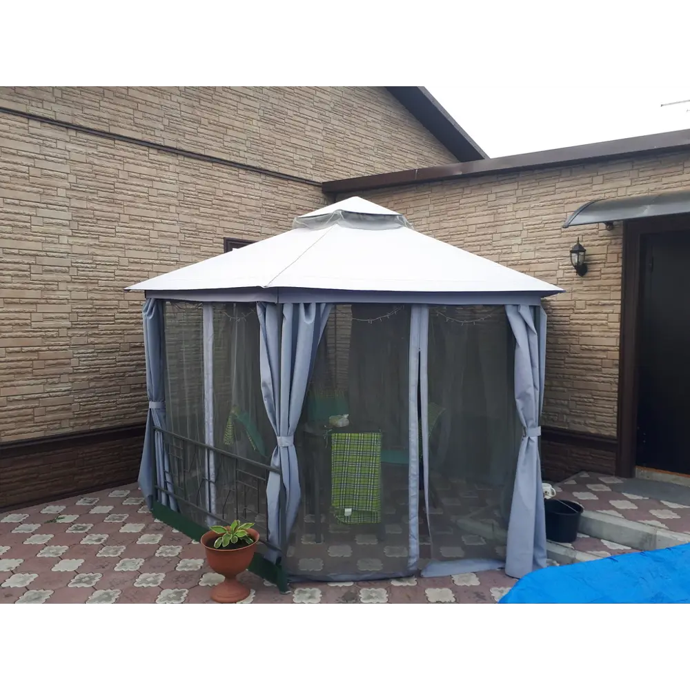 Павильон BEGINIA Нью 2x2x2 м сталь Товар без серии STLM-2175388 - Вид №20