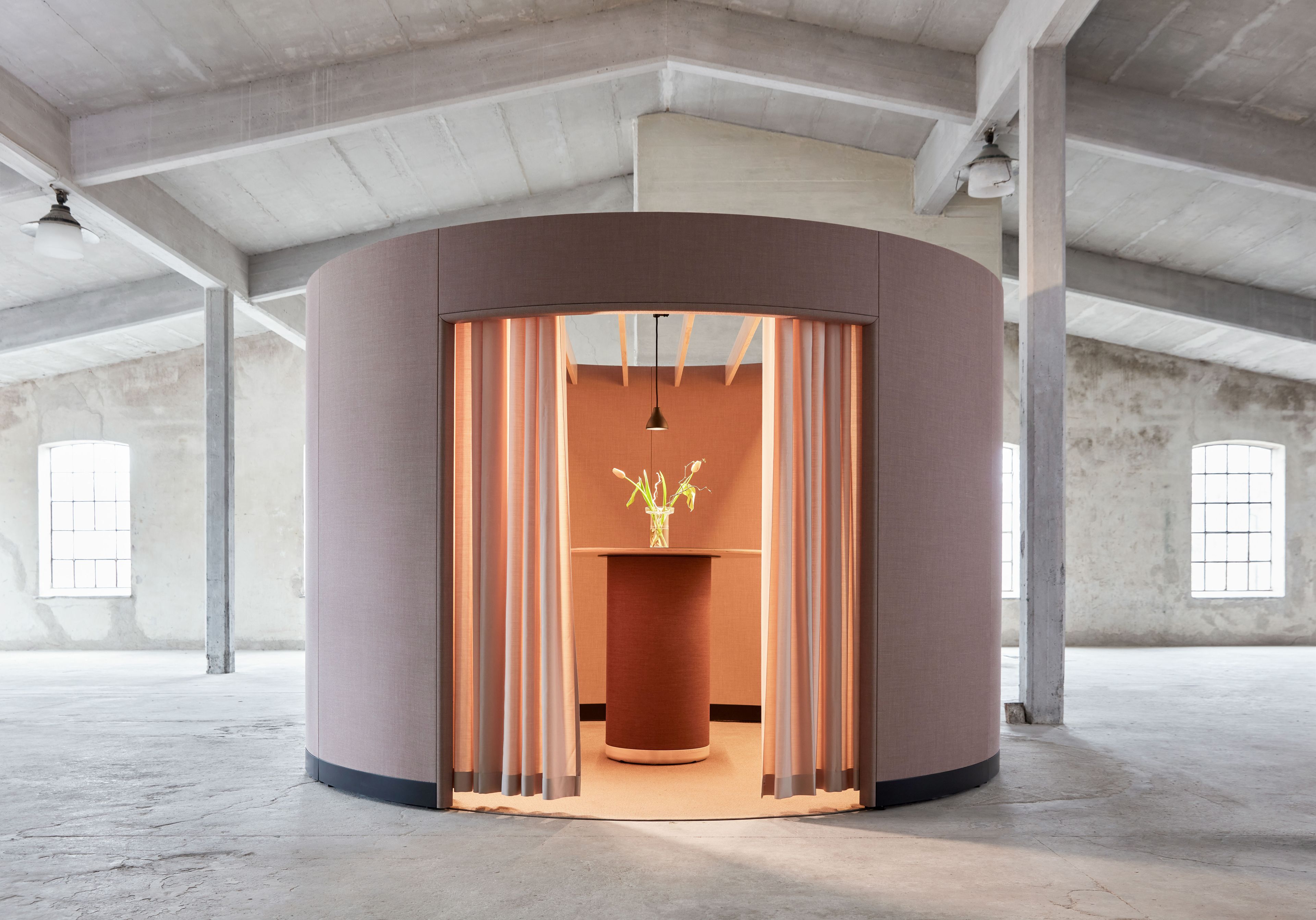 Акустическая офисная кабина со встроенным освещением Glimakra of Sweden Build Up ARCH-00097146 - Вид №1