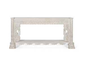 Прямоугольная консоль из манго