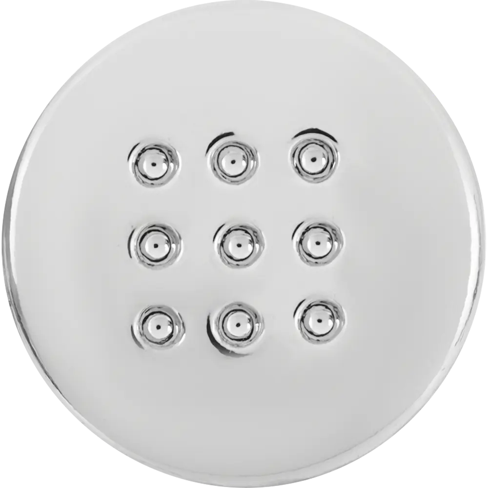 Мебельная ручка-кнопка Edson 3005 30x30 мм, цвет серебро STLM-2186480 - Вид №2