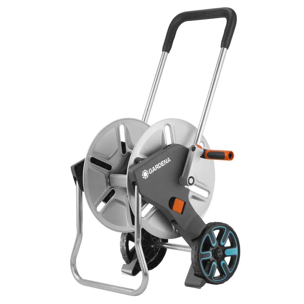 Тележка для шланга Gardena AquaRoll M с комплектом для полива STLM-2047354