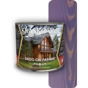 Масло для фасада Kraskovar Deco Oil Fasade лаванда 2.2л