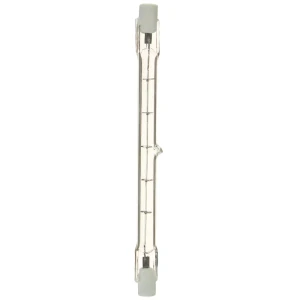 Лампа галогеновая Camelion R7s 220 В 200 Вт линейная прозрачная 3300 лм жёлтый свет