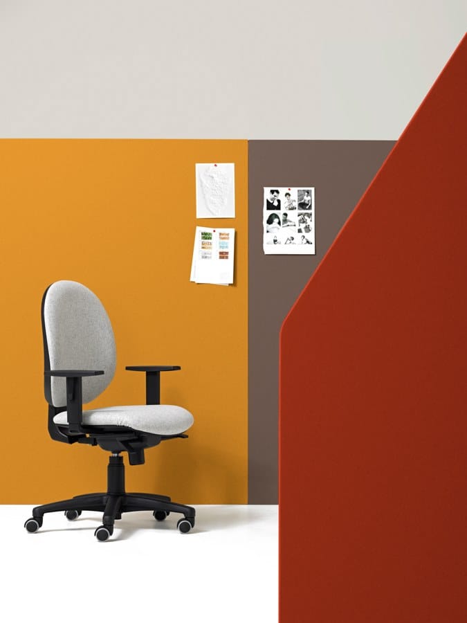 5 спиц подлокотник ткань операционный офисный стул Diemme Бинго ARCH-00150674 - Вид №2