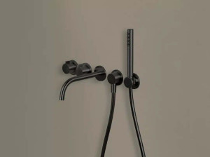 Термостатический смеситель для ванны с 5 отверстиями и ручным душем