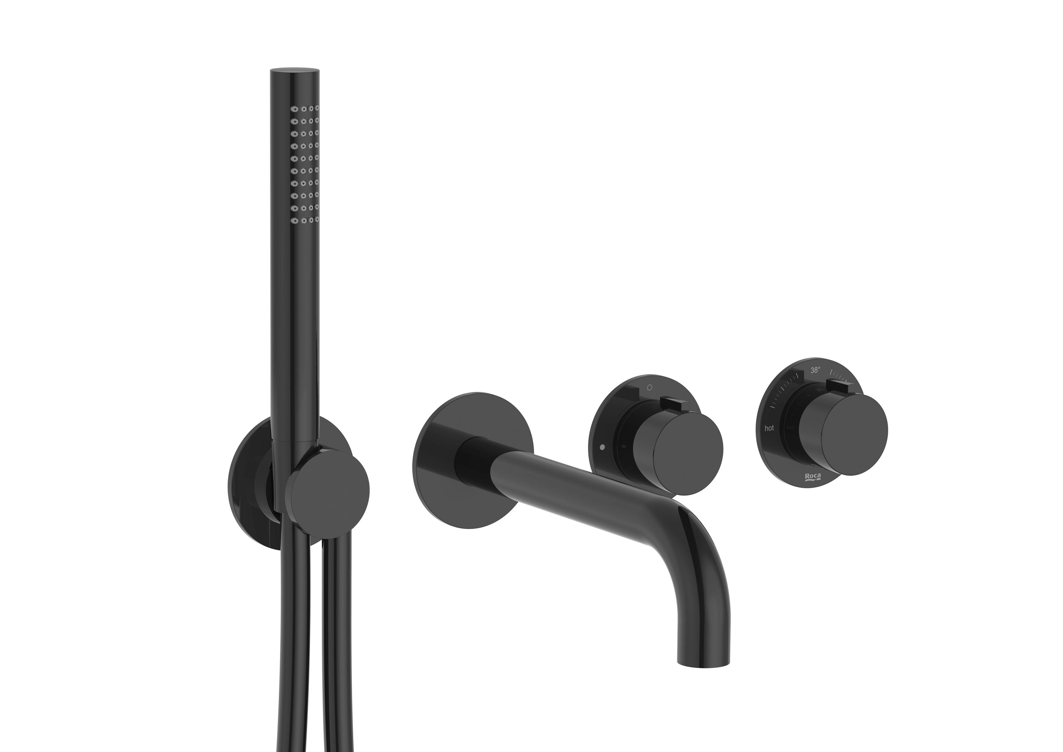 Смеситель для ванны из латуни с ручным душем Roca T_Multi ARCH-00114516 - Вид №2