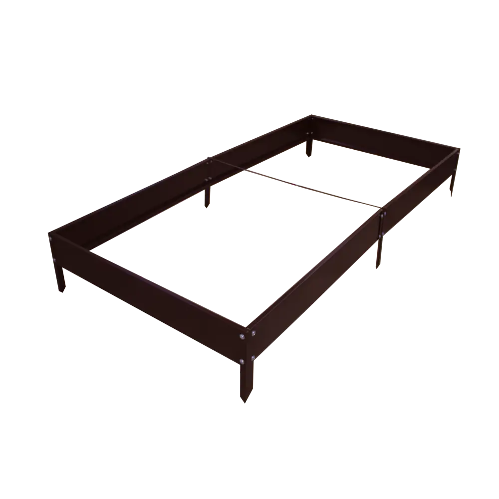 Грядка оцинкованная 70x200 см цвет коричневый Santreyd STLM-2104283