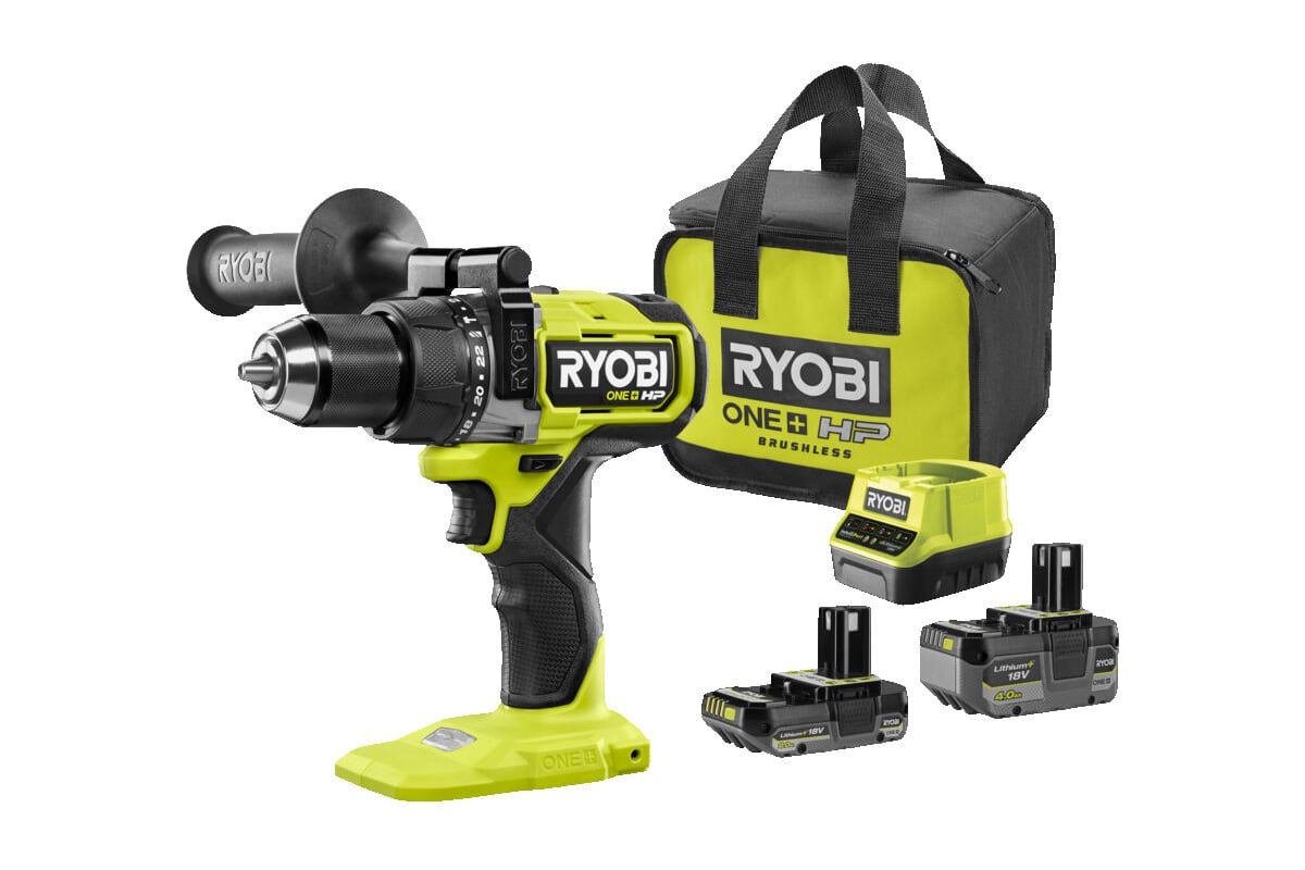 Дрель-шуруповерт Ryobi RPD18X-242S ONE+ 18V 5481190 STDN-0065973 - Вид №1