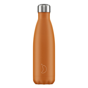 B500MABOR Термос matte, 500 мл, оранжевый Chilly's Bottles