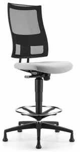 TALIN Регулируемое по высоте офисное кресло из 5-спицевой сетки для рисовальщика Allynet