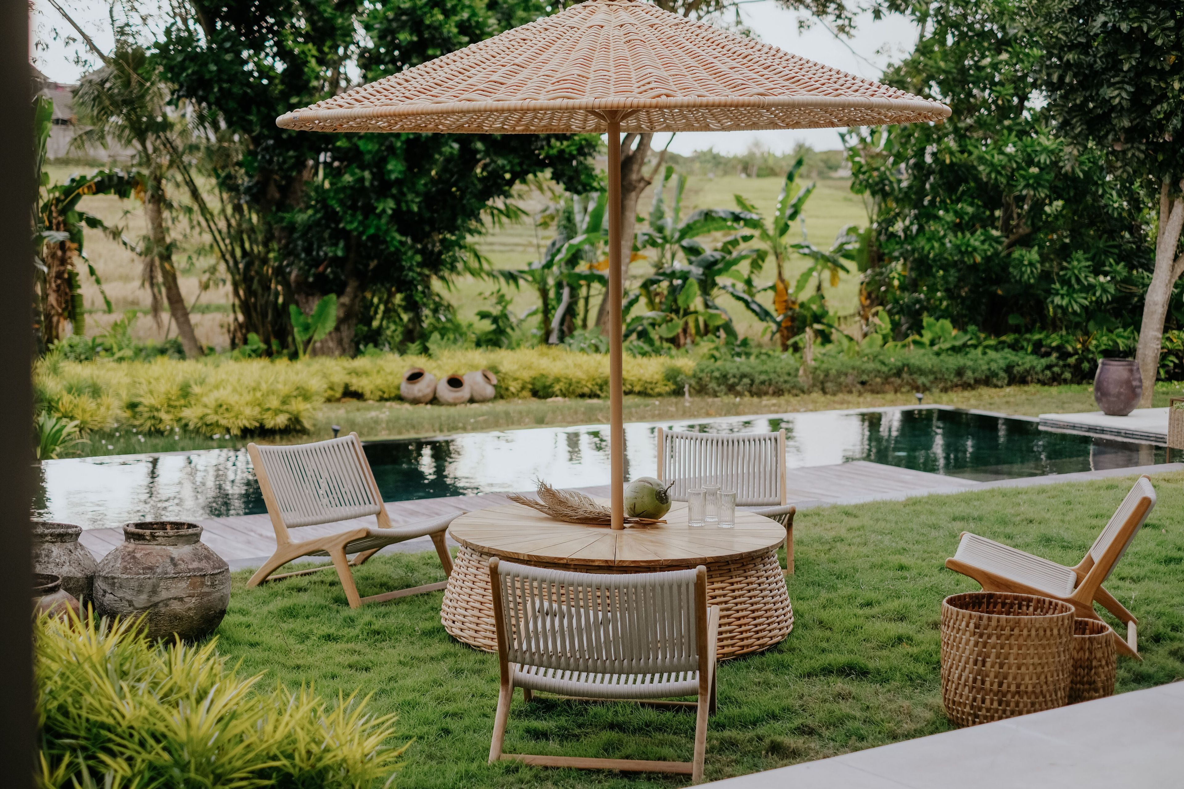 Круглый ТИК зонтик cbdesign Caribbean ARCH-00131546 - Вид №1