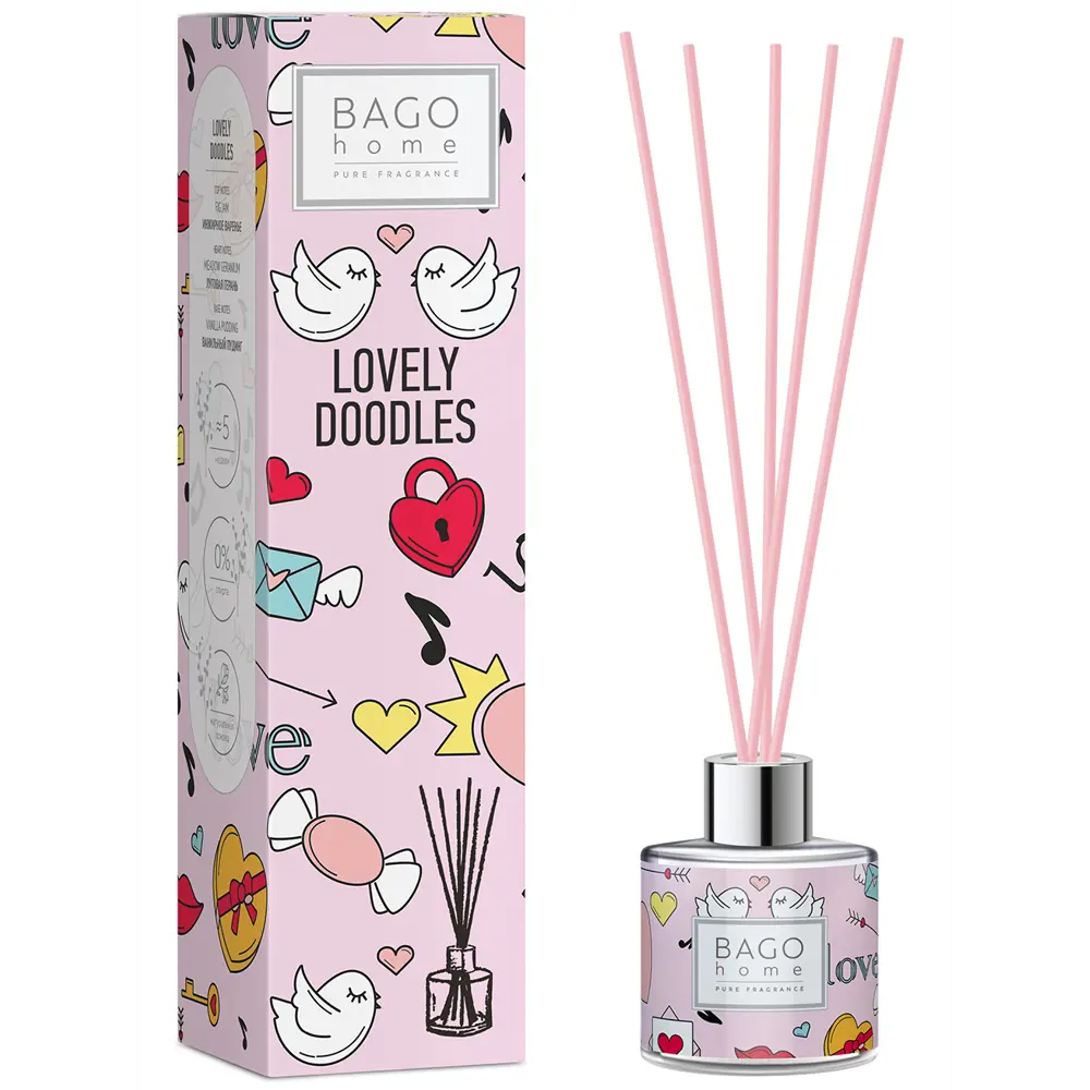 Ароматический диффузор Bago Home Мармелад конфеты 45 мл STLM-2033307