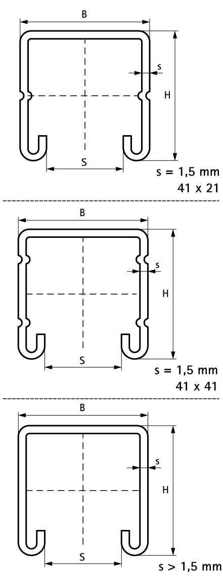 6505224 Монтажные профиля BIS RapidStrut® Профили монтажные подвешивание и поддержка WALRAVEN  - Вид №1