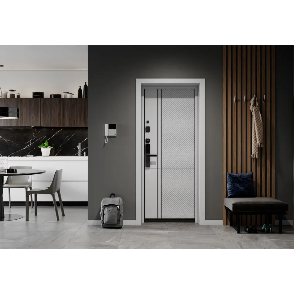 Входная дверь TOREX Протон Стар 95×205 см правая белая 89437212 STLM-1583362 - Вид №13