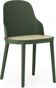 304049 Chair Molded Wicker, Park green / Полипропилен Normann Copenhagen Allez
