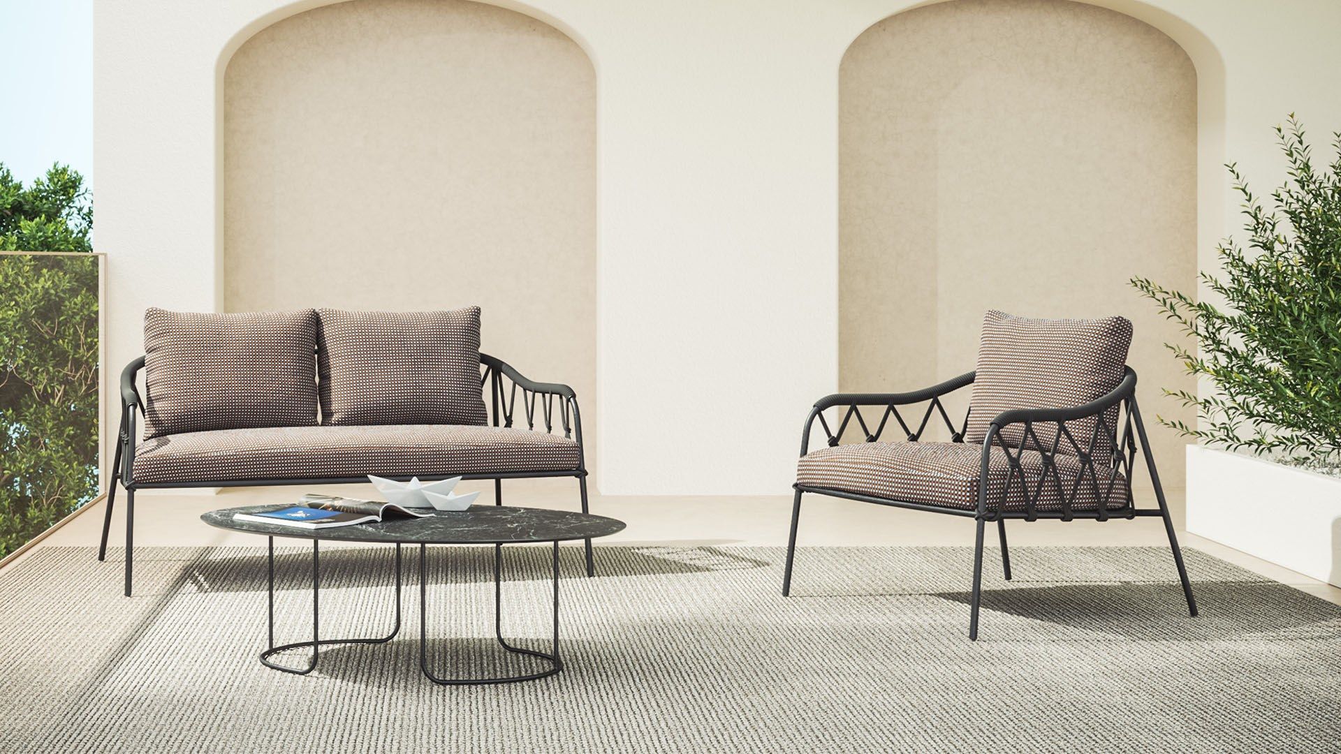 Садовое кресло ALMA DESIGN наружная лестница ARCH-00114096 - Вид №1