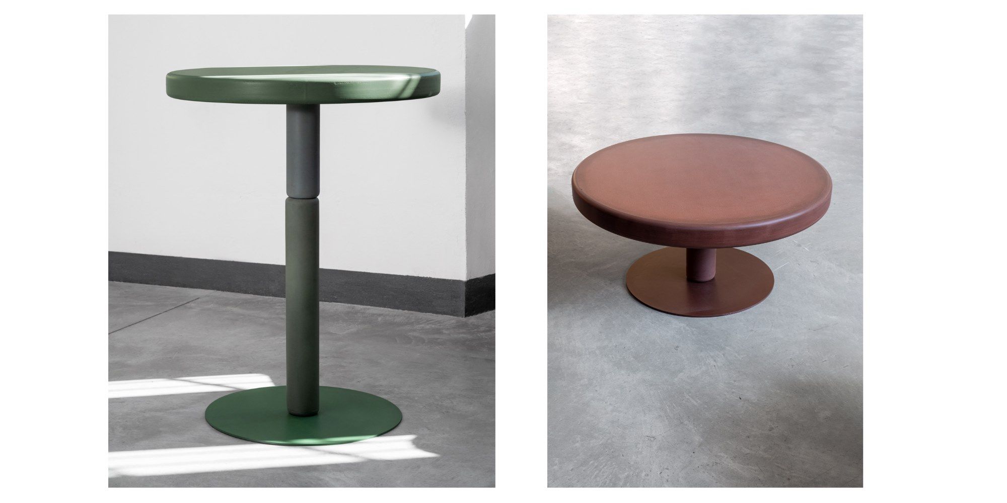 Высокий круглый бетонный стол Forma&Cemento пинбол ARCH-00075517 - Вид №3