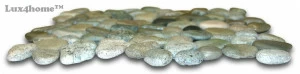 Мозаика из гальки Lux4home PEBBLE TILES Камни из гальки Pebble tiles Taipei Green