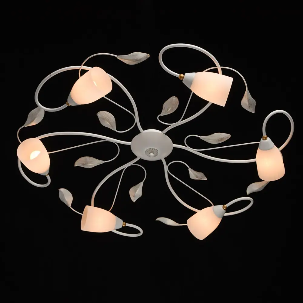 Люстра потолочная «Верона», 6 ламп, 18 м², цвет белый MW-Light STLM-2172203 - Вид №2