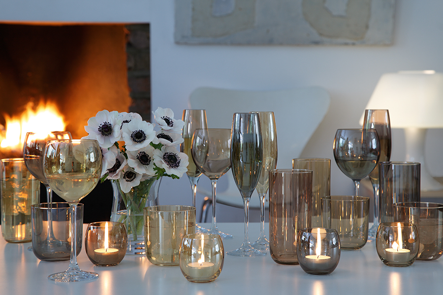 G977-15-960 Набор стаканов polka, 420 мл, металлик, 4 шт. LSA International  - Вид №4