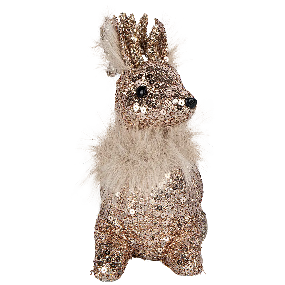 89368050 Декоративная фигура Олень 20x13 см шампань STLM-1336306 Santreyd Christmas - Вид №2