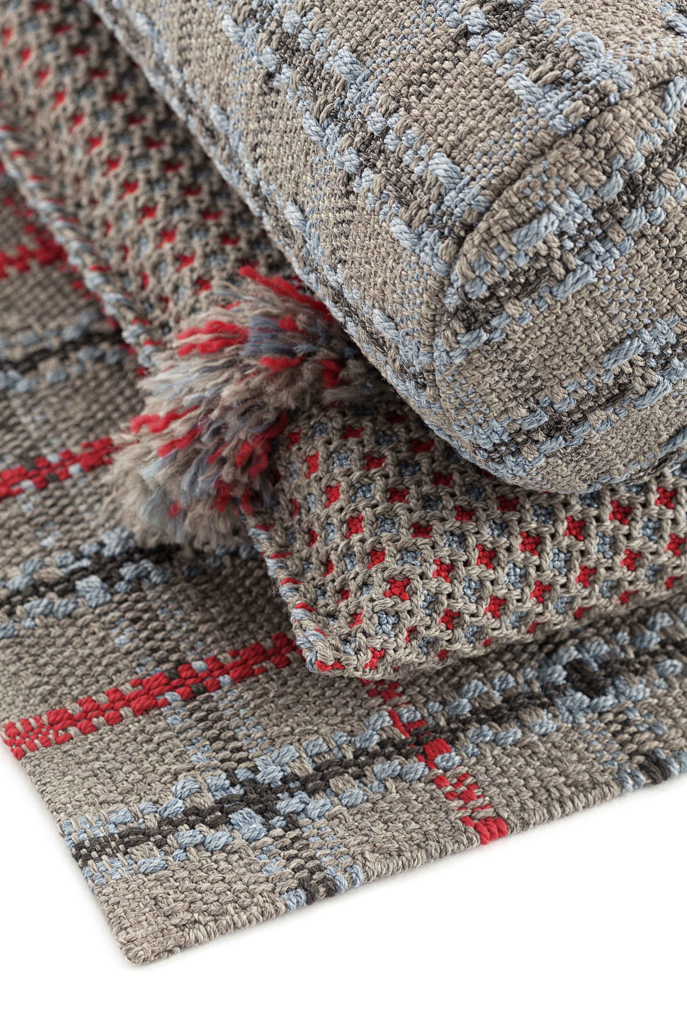 Наружная цилиндрическая полипропиленовая клетчатая подушка GAN Garden Layers ARCH-00001210 - Вид №7