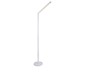 Регулируемая металлическая светодиодная напольная лампа