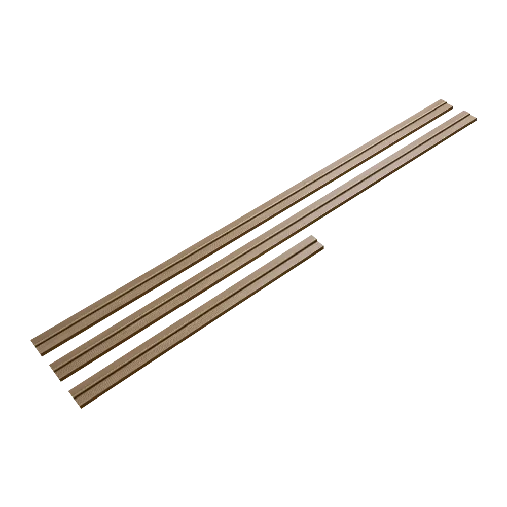 Дверная коробка ПРИНЦИП Hardflex ясень коричневый для межкомнатных дверей 87923301 STLM-0896828