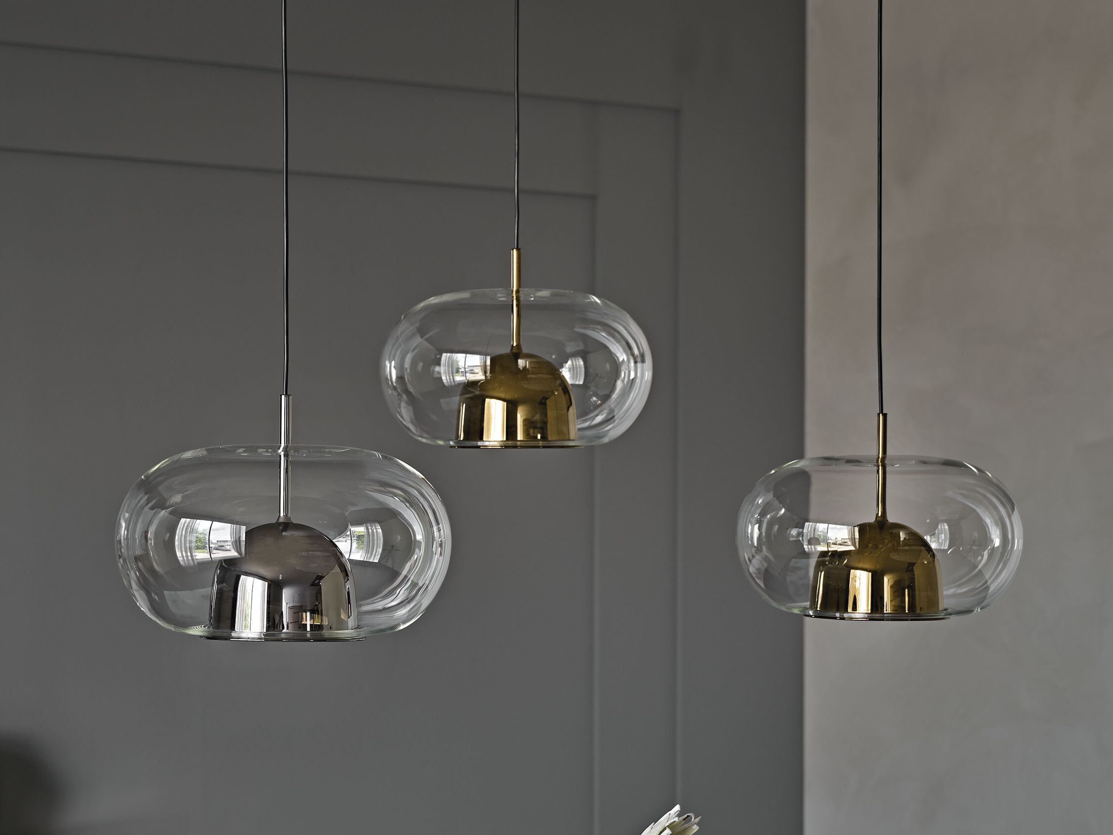 Подвесной светильник из боросиликатного стекла Cattelan italia COIMBRA ARCH-00044297