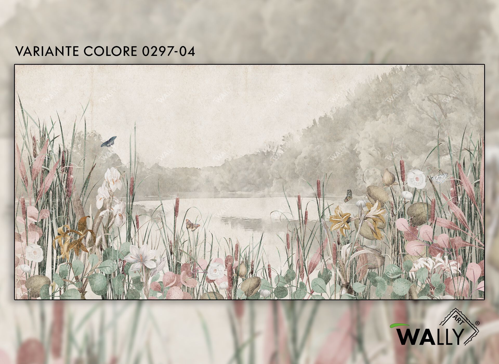 Моющиеся нетканые обои WALLYART MONTPELLIER ARCH-00142197 - Вид №5