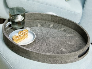 МДФ овальный лоток