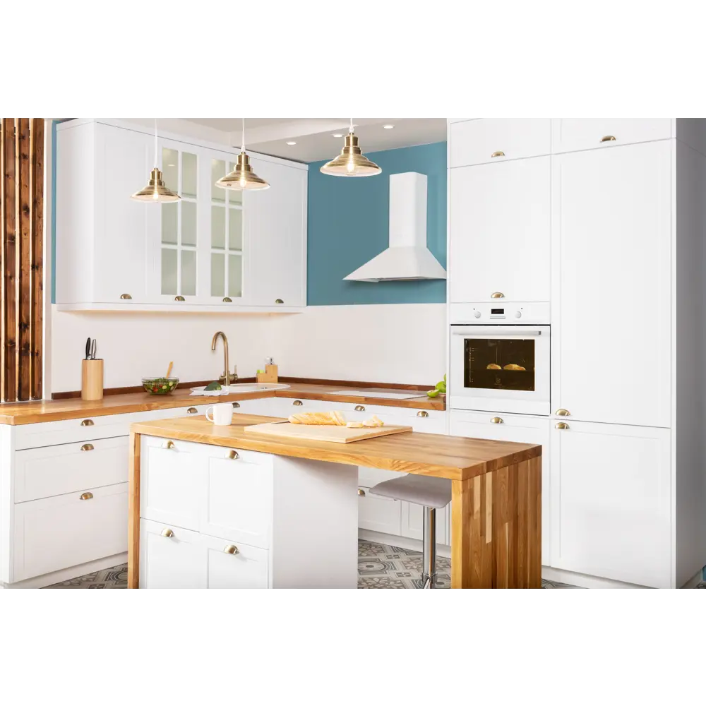 Фальшпанель для кухонного шкафа Ньюпорт 58x77 см KONSENSA МДФ цвет белый Ньюпорт белый STLM-2052796 - Вид №13