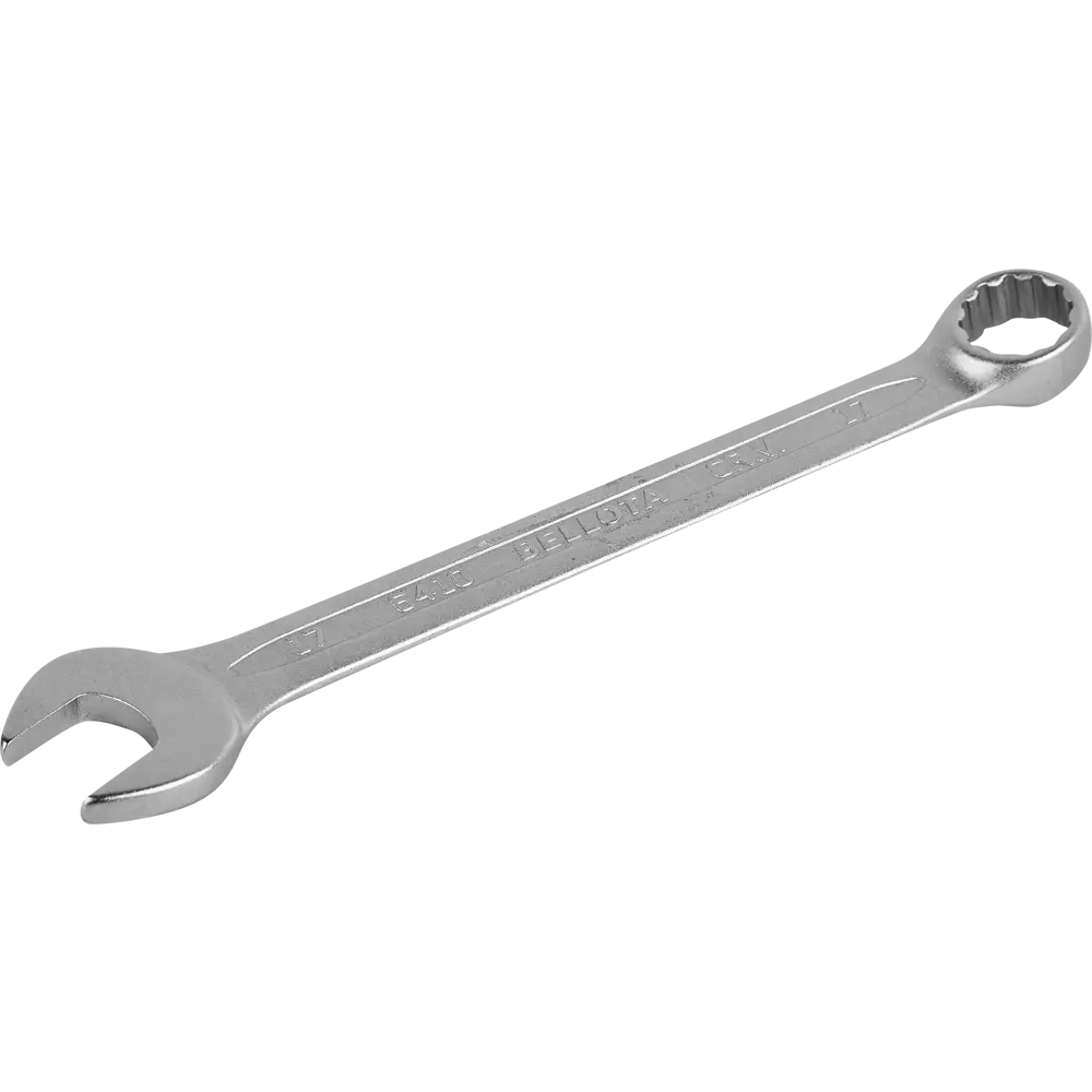 Комбинированный ключ Bellota 6410-17 хромированный 17 мм 87103902 STLM-0848579