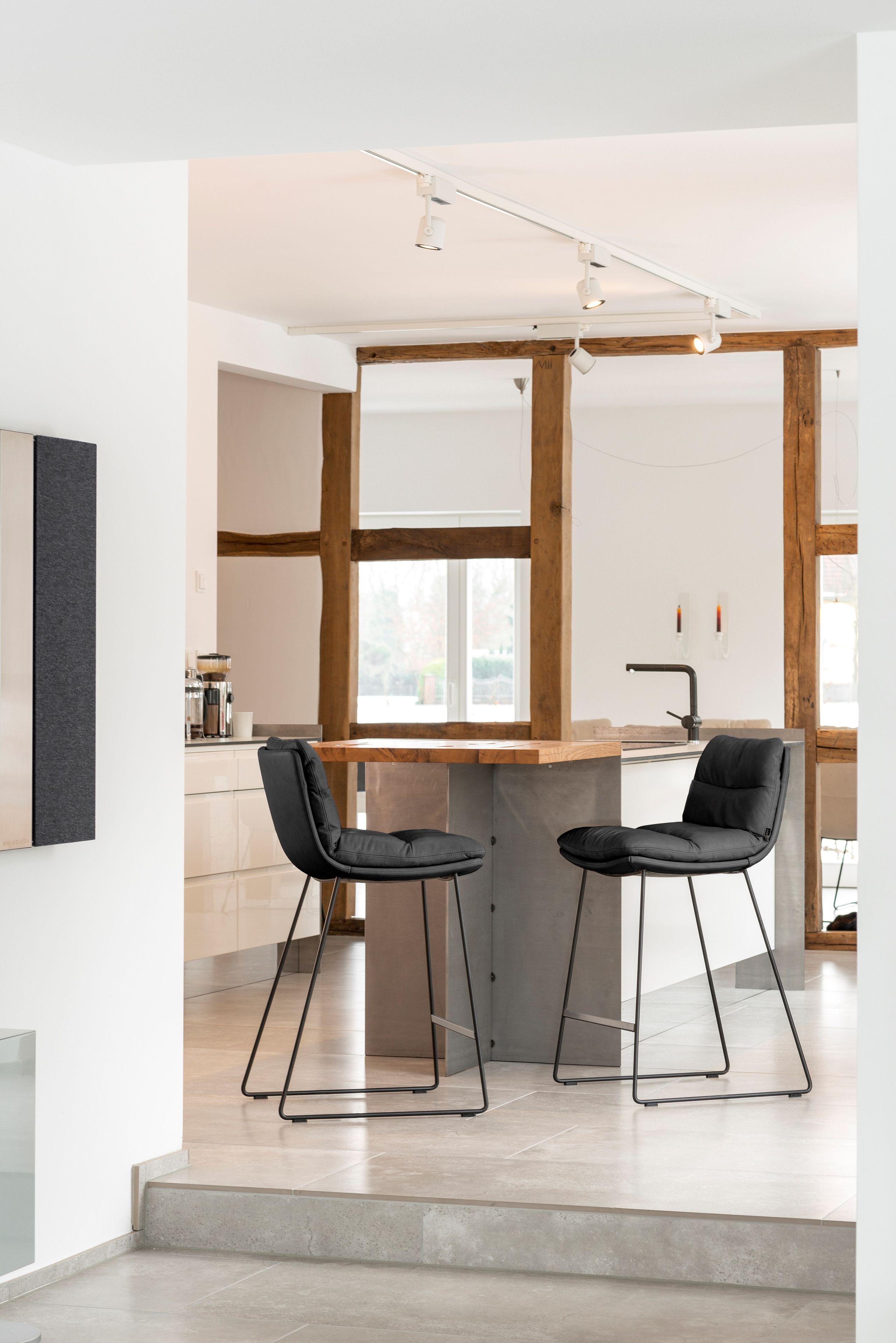 Кухонный табурет с подставкой для ног KFF Arva ARCH-00050035 - Вид №5