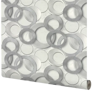 Обои флизелиновые Wall Decor Турин серые 1.06 м 75156-14