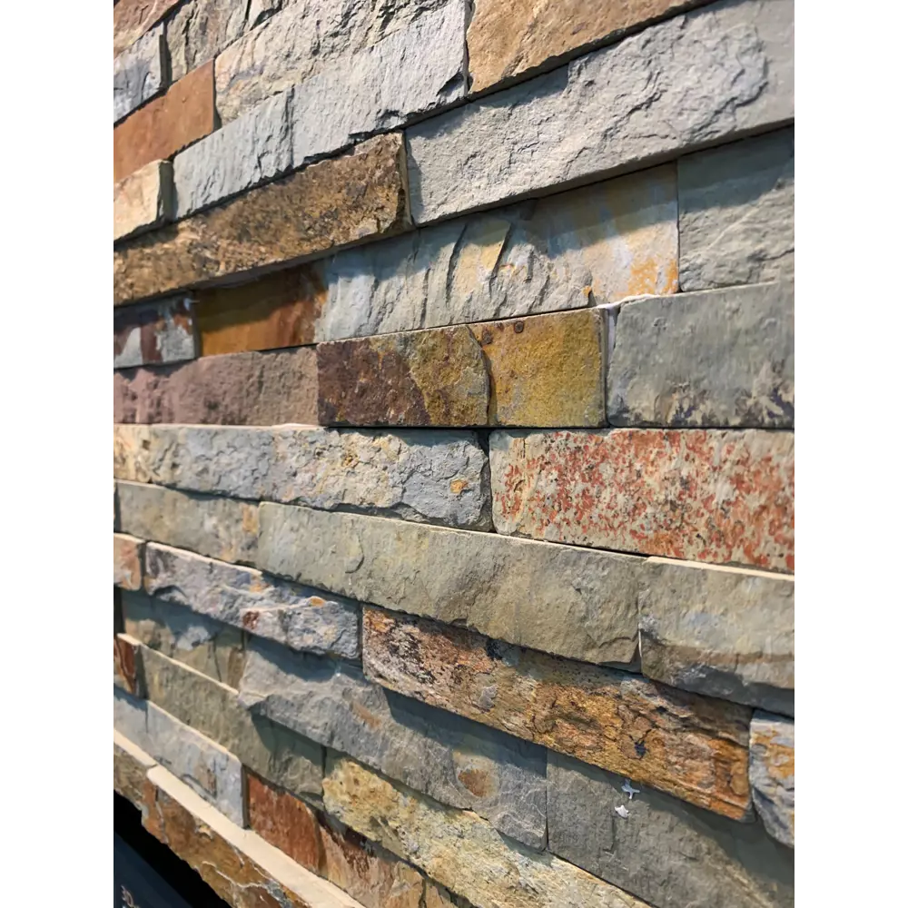 Камень натуральный сланец Pharaon мультиколор 0.63 м² STLM-2013880 - Вид №4