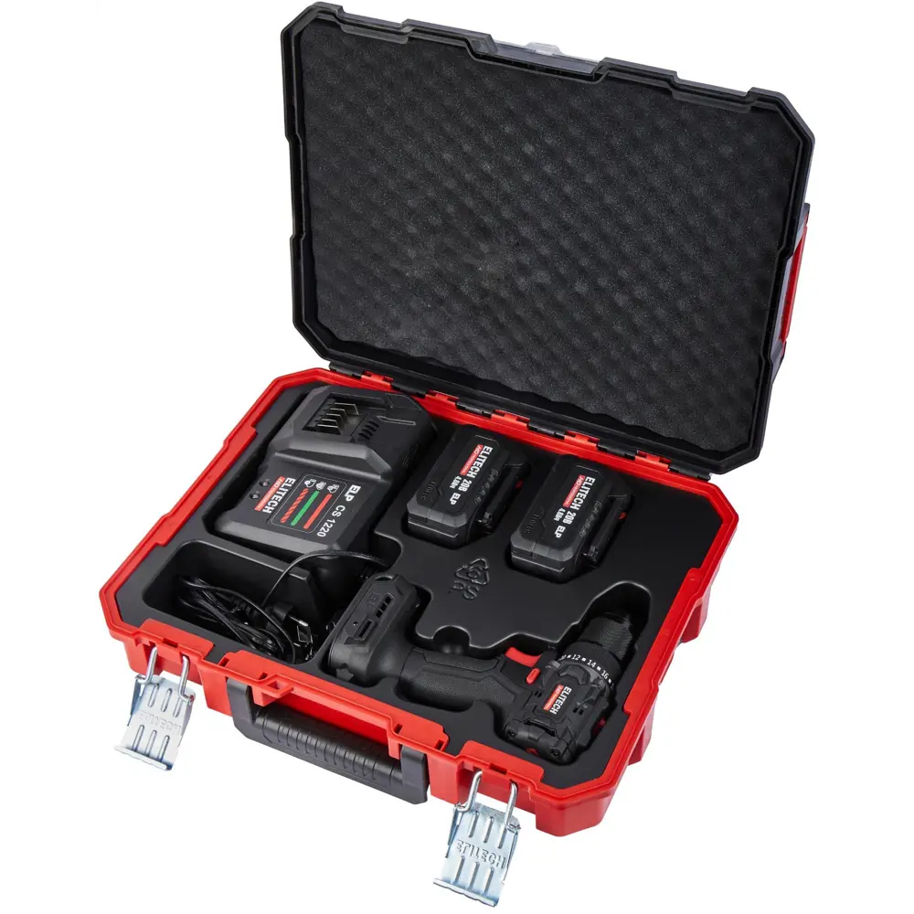 Аккумуляторная дрель-шуруповерт ELITECH HD CD 20SL2 с бесщеточным мотором 89395809 STLM-1534769 - Вид №8