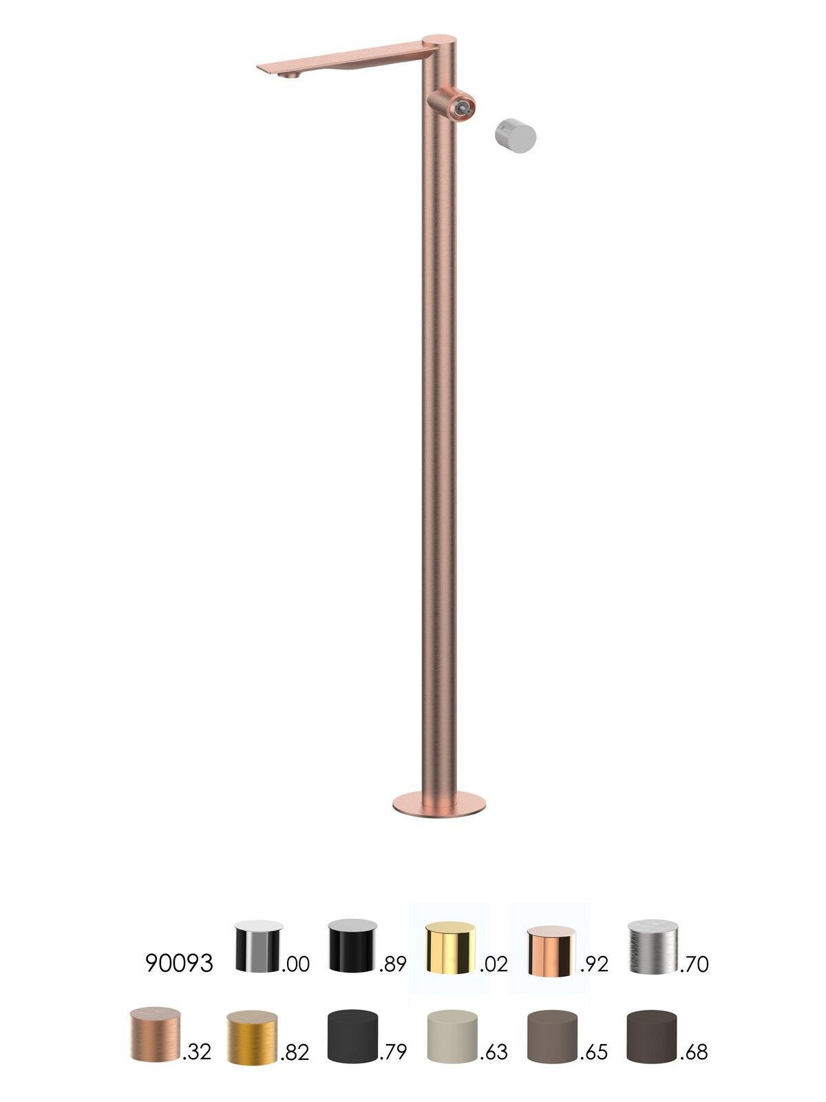 Однорычажный смеситель для раковины без стока Rubinetterie Frattini Narciso S ARCH-00128883 - Вид №1