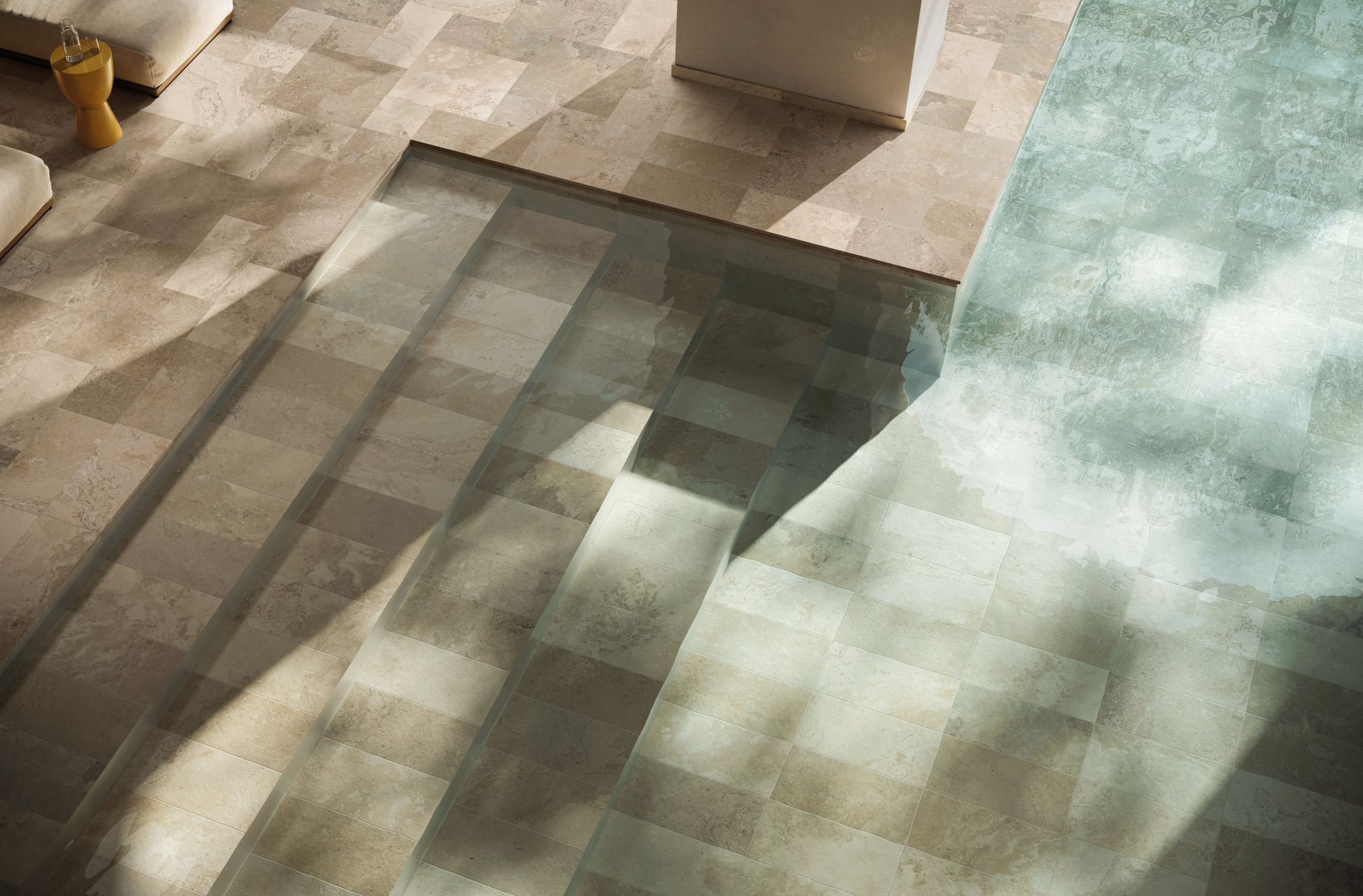 Напольная / напольная плитка из керамогранита с эффектом камня NOVOCERAM SOLITHE ARCH-00034402 - Вид №8